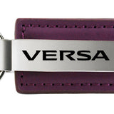 Nissan Versa Leather Key Fob - Purple