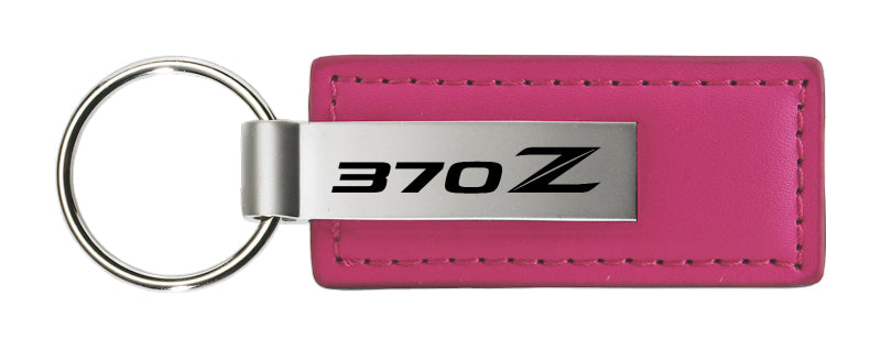Nissan 370Z Leather Key Fob - Pink