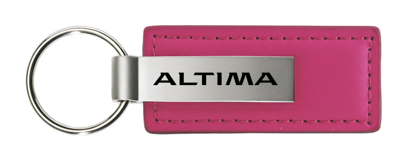 Nissan Altima Leather Key Fob - Pink