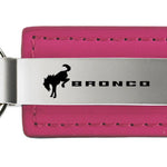 Ford Bronco 2020 Leather Key Fob - Pink