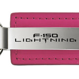 Ford F-150 Lightning Leather Key Fob - Pink