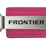 Nissan Frontier Leather Key Fob - Pink