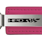 Honda HPD Leather Key Fob - Pink