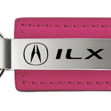 Acura ILX Leather Key Fob - Pink