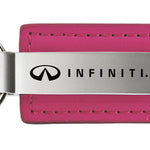 Infiniti Leather Key Fob - Pink