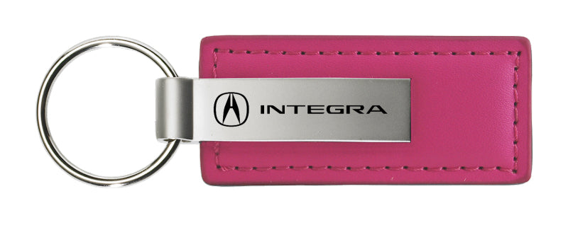 Acura Integra Leather Key Fob - Pink