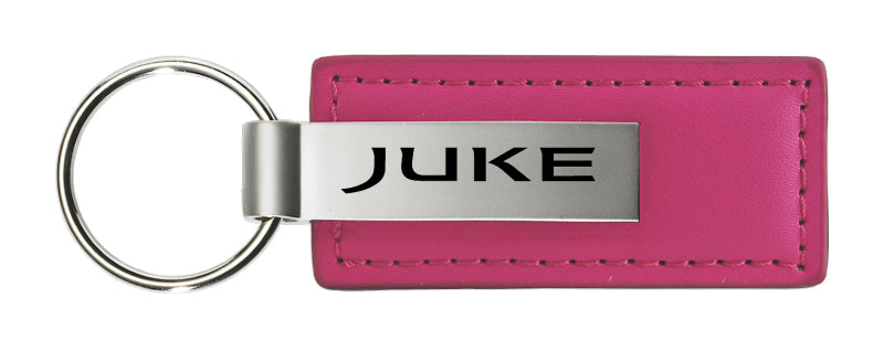 Nissan Juke Leather Key Fob - Pink