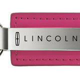 Lincoln Leather Key Fob - Pink