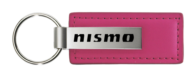 Nissan Nismo Leather Key Fob - Pink