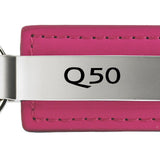 Infiniti Q50 Leather Key Fob - Pink