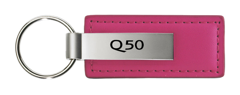 Infiniti Q50 Leather Key Fob - Pink