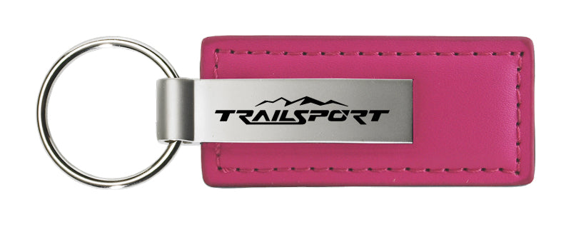 Honda TrailSport Leather Key Fob - Pink