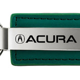 Acura Leather Key Fob - Green