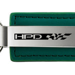 Honda HPD Leather Key Fob - Green