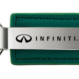 Infiniti Leather Key Fob - Green