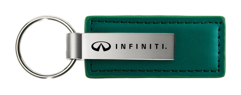 Infiniti Leather Key Fob - Green