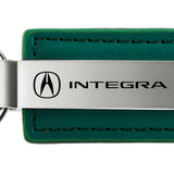 Acura Integra Leather Key Fob - Green