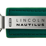 Lincoln Nautilus Leather Key Fob - Green