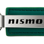 Nissan Nismo Leather Key Fob - Green