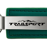 Honda TrailSport Leather Key Fob - Green