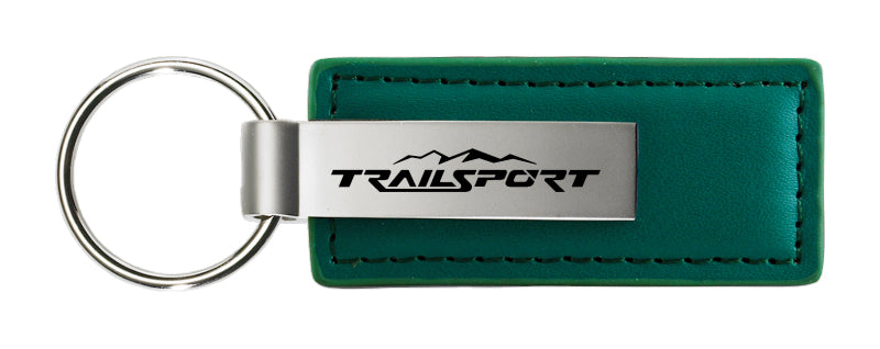 Honda TrailSport Leather Key Fob - Green