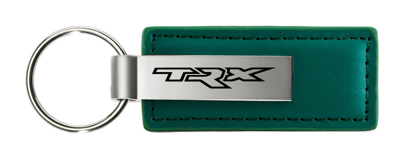 Ram TRX Leather Key Fob - Green