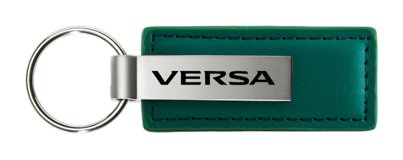 Nissan Versa Leather Key Fob - Green