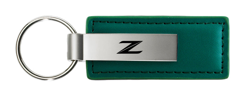 Nissan Z (New) Leather Key Fob - Green