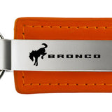 Ford Bronco 2020 Leather Key Fob - Orange