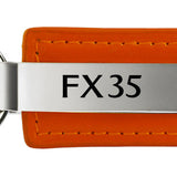 Infiniti FX35 Leather Key Fob - Orange