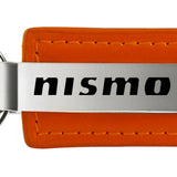 Nissan Nismo Leather Key Fob - Orange
