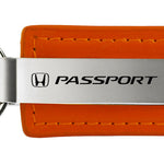 Honda Passport Leather Key Fob - Orange