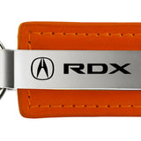 Acura RDX Leather Key Fob - Orange