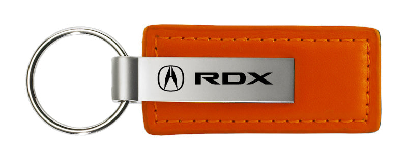 Acura RDX Leather Key Fob - Orange