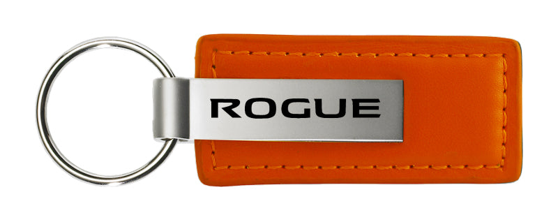 Nissan Rogue Leather Key Fob - Orange