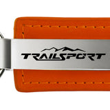 Honda TrailSport Leather Key Fob - Orange