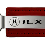 Acura ILX Leather Key Fob - Burgundy