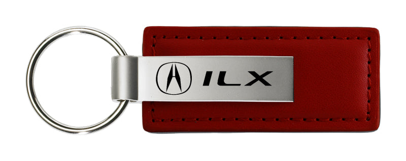 Acura ILX Leather Key Fob - Burgundy