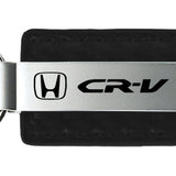 Honda CR-V Carbon Fiber Leather Key Fob - Black