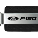 Ford F-150 Carbon Fiber Leather Key Fob - Black