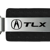 Acura TLX Carbon Fiber Leather Key Fob - Black