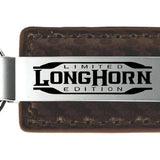 Ram Longhorn Limited Edition CF Leather Key Fob - Taupe