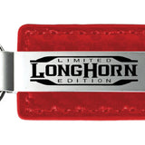 Ram Longhorn Limited Edition CF Leather Key Fob - Red