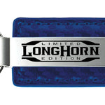 Ram Longhorn Limited Edition CF Leather Key Fob - Blue