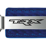 Ram TRX Carbon Fiber Leather Key Fob - Blue