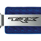 Ram TRX Carbon Fiber Leather Key Fob - Blue