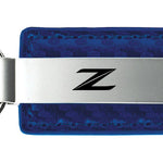 Nissan Z (New) Carbon Fiber Leather Key Fob - Blue
