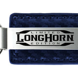 Ram Longhorn Limited Edition CF Leather Key Fob - Navy