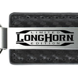 Ram Longhorn Limited Edition CF Leather Key Fob - Gun Metal