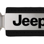 Jeep Leather Key Fob - Black